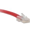 Enet Cat5E Red 14Ft No Boot Patch Cable C5E-RD-NB-14-ENC